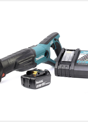 Makita DJR 181 RF1J Akku Reciprosäge 18 V Säbelsäge + 1x 3,0 Ah Akku + Ladegerät - Toolbrothers