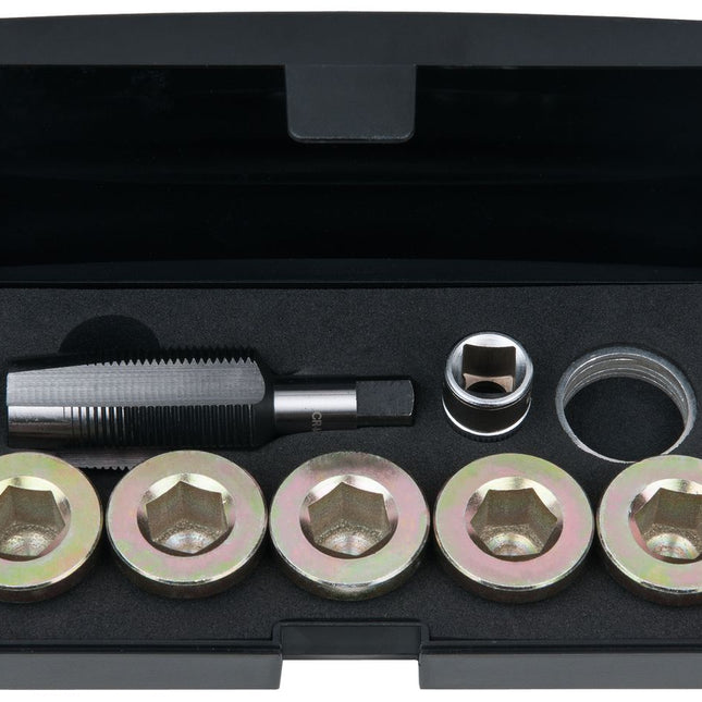 KS TOOLS Ölablassschrauben-Gewindereparatur-Satz, 12-tlg M24 x 1,5 ( 150.4950 ) - Toolbrothers