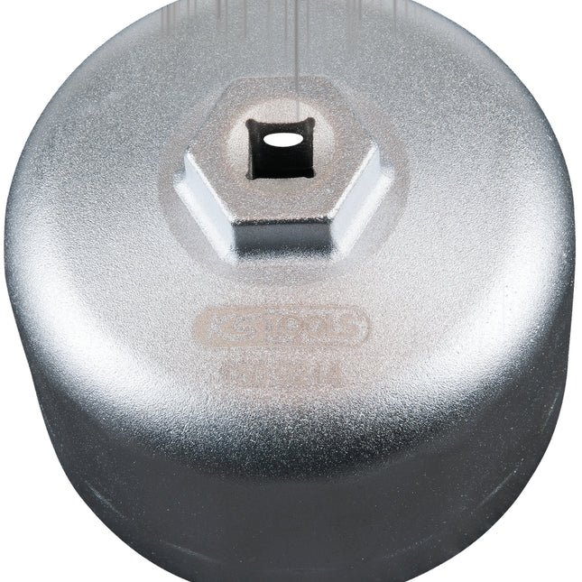 KS TOOLS 3/8" Ölfilterschlüssel, SW 86,6mm, 16 Flächen ( 150.9214 ) - Toolbrothers
