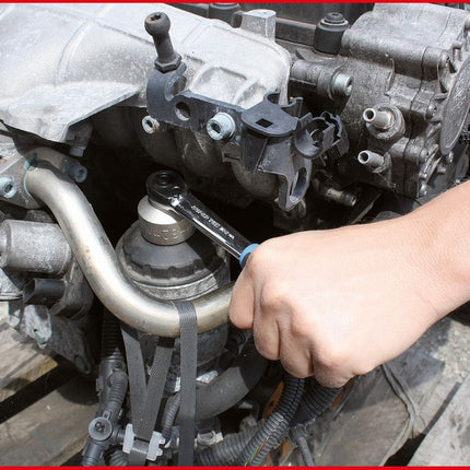 KS TOOLS 3/8" Universal Ölfilterschlüssel, SW 32mm ( 150.9218 )