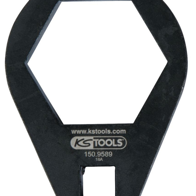 KS TOOLS 3/8" Einsteck-Ringschlüssel, extra flach, 36 mm ( 150.9589 )