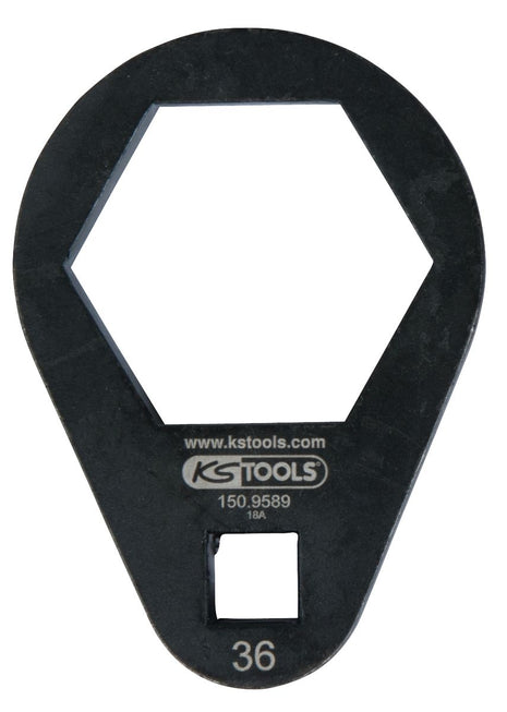 KS TOOLS Llave de estrella con inserto de 3/8", extraplana, 36 mm ( 150.9589 )