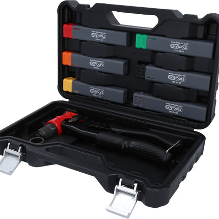 KS TOOLS 3 in 1 Handnietzangen-Satz, 12-tlg. ( 150.9850 ) - Toolbrothers