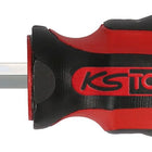 KS TOOLS ERGOTORQUEmax Schlitz-Schraubendreher, 6mm, kurze Form ( 151.1131 ) - Toolbrothers