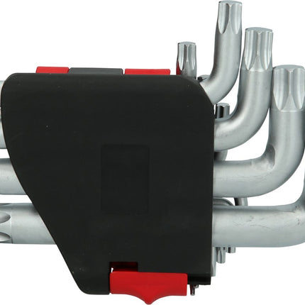 KS TOOLS Torx-Winkelstiftschlüssel-Satz, kurz, 14-tlg ( 151.4610 ) - Toolbrothers