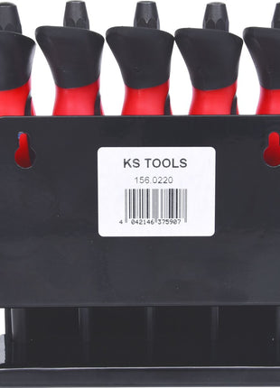 KS TOOLS Durchtreiber-Satz mit Handschutzgriff,5-tlg ( 156.0220 ) - Toolbrothers