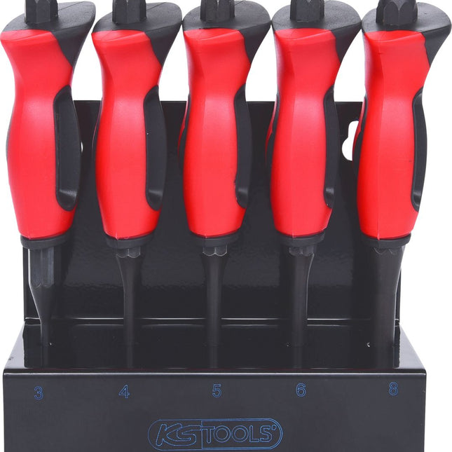 KS TOOLS Durchtreiber-Satz mit Handschutzgriff,5-tlg ( 156.0220 ) - Toolbrothers