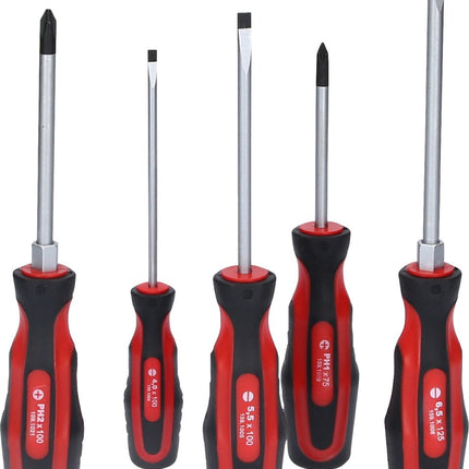 KS TOOLS ERGOTORQUEplus Schraubendreher-Satz, 5-tlg ( 159.0005 ) - Toolbrothers
