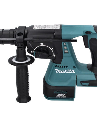 Makita DHR 243 RTJ Akku Bohrhammer 18 V 2,0 J SDS plus Brushless + 2x Akku 5,0 Ah + Ladegerät + Makpac - Toolbrothers