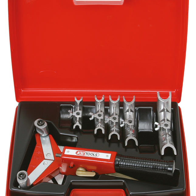 KS TOOLS Ratschen-Einhand-Biege-Satz 3/8"-7/8", 6-tlg ( 203.1202 ) - Toolbrothers