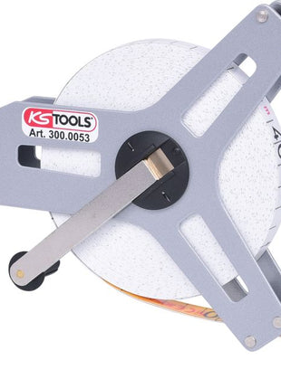 KS TOOLS Rahmenbandmaß mit Kunststoffband, 30m ( 300.0053 ) - Toolbrothers