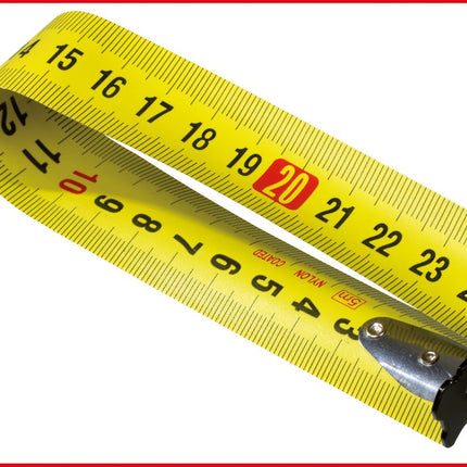 KS TOOLS Bandmaß mit Feststeller,schwarz-grau, 5m, 25mm ( 300.0133 ) - Toolbrothers