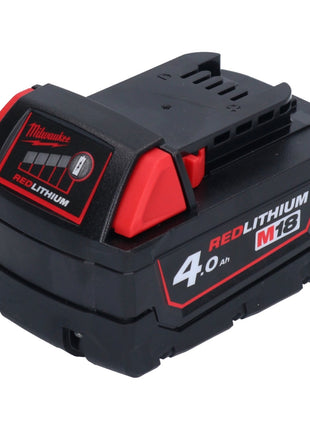 Milwaukee M18 B4 Akku 18 V / 4,0 Ah / 4000 mAh RED Li-Ion ( 4932430063 ) - Toolbrothers