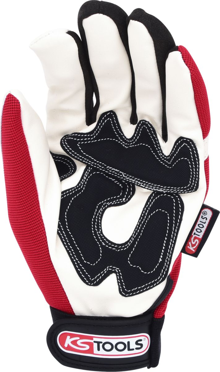 KS TOOLS Leder-Mechaniker-Handschuh, Vibrationsgedmmt, 10 ( 310.0255 Toolbrothers KS TOOLS Leder-Mechaniker-Handschuh, Vibrationsgedmmt, 10 ( 310.0255 Toolbrothers