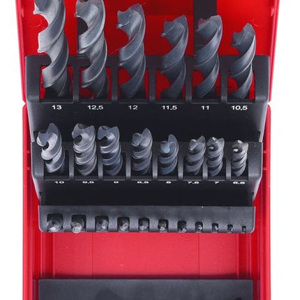 KS TOOLS HSS-R Spiralbohrer-Satz, Kunststoffkassette, 25-tlg, 1-13mm ( 330.1623 ) - Toolbrothers