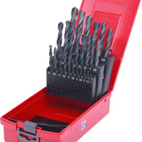 KS TOOLS HSS-R Spiralbohrer-Satz, Kunststoffkassette, 25-tlg, 1-13mm ( 330.1623 ) - Toolbrothers