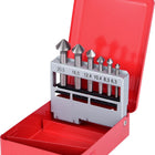 KS TOOLS HSS Co 5 Kegel-Entgratsenker-Satz, Stahlblechkassette 6-tlg ( 336.0416 ) - Toolbrothers
