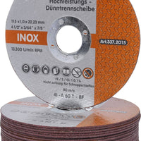 KS TOOLS Hochleistungs-Dünntrennscheibe, Ø 115mm, 1mm ( 337.2015 ) - Toolbrothers