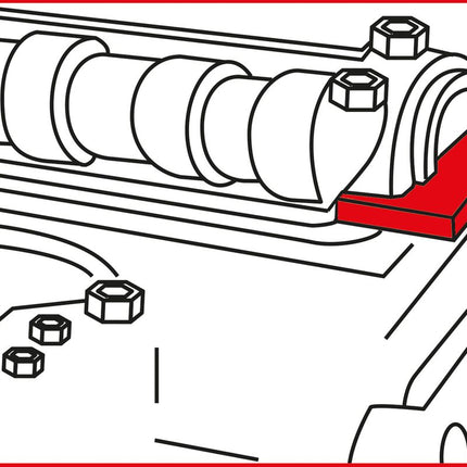 KS TOOLS Motoreinstell-Werkzeug-Satz für VAG, 12-tlg Audi, Seat, VW ( 400.0625 ) - Toolbrothers