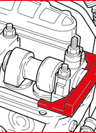 KS TOOLS Motoreinstell-Werkzeug-Satz für VAG, 5-tlg VW Crafter ( 400.0975 )