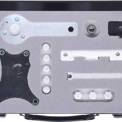 KS TOOLS Motoreinstell-Werkzeug-Satz für Fiat / Ford, 19-tlg ( 400.1000 ) - Toolbrothers