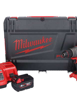 Perceuse à percussion sans fil Milwaukee M18 FPD3-401X 18 V 158 Nm sans balai + 1x batterie 4,0 Ah + chargeur + boîtier HD