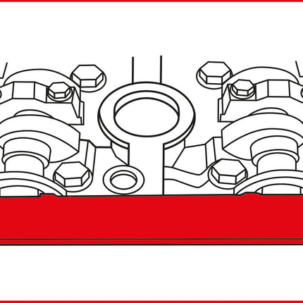 KS TOOLS Motoreinstell-Werkzeug-Satz für Alfa Romeo / Fiat / GM / Opel, 7-tlg ( 400.3050 ) - Toolbrothers
