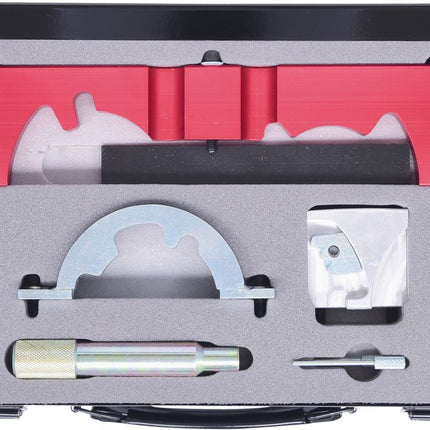 KS TOOLS Juego de herramientas de reglaje de motores para GM / Opel, 7 pzs ( 400.4200 )