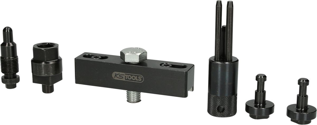 KS TOOLS Serie estrattore pignone pompa di iniezione per VAG, 4 pz ( 400.4540 )