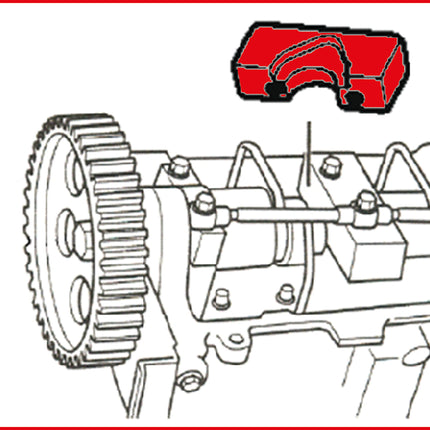 KS TOOLS Nockenwellen-Fixierwerkzeuge (2), C ( 400.9030 ) - Toolbrothers