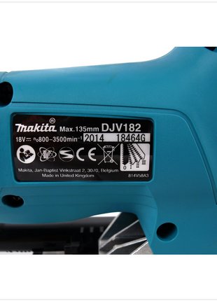 Makita DJV 182 ZE Akku Pendelhubstichsäge 18V Brushless Solo + Einlage für Makpac - ohne Akku, ohne Ladegerät - Toolbrothers