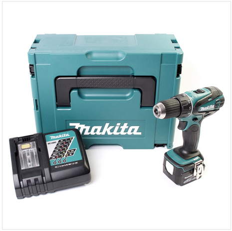 Makita DDF 446 RM1J 14,4 V Li-Ion Akku Bohrschrauber im Makpac mit 4 Ah Akku und Ladegerät - Toolbrothers