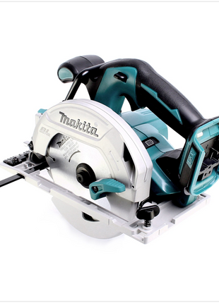 Makita DHS 680 Z Akku Handkreissäge 18V 165 mm Solo + Führungsschienenadapter - ohne Akku, ohne Ladegerät - Toolbrothers