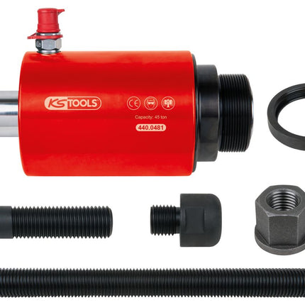 KS TOOLS Druck- und Zug-Hydraulikzylinder-Satz, 7-tlg ( 440.0480 ) - Toolbrothers