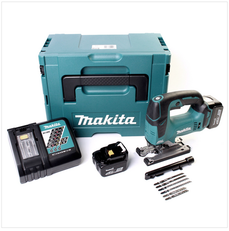 Makita DJV 142 RMJ Akku Pendelhubstichsäge 14,4V Brushless + 2x Akku 4,0Ah + Ladegerät + Makpac - Toolbrothers