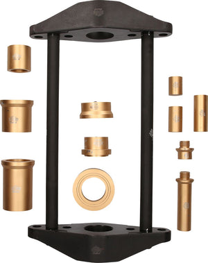 KS TOOLS Universal-Satz zum Auswechseln von Achsschenkelbolzen 45 t, 12-tlg ( 440.0665 )
