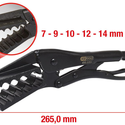 KS TOOLS Spezial-Klemm-Gripzange, Ø 7-14mm ( 450.0351 ) - Toolbrothers