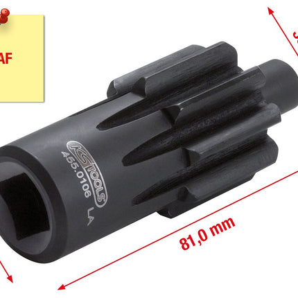 KS TOOLS Motor-Durchdrehvorrichtung für DAFNeu ( 455.0106 ) - Toolbrothers