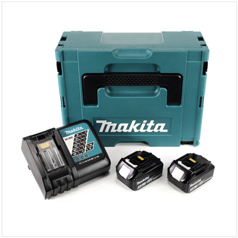 Makita Power Source Kit 18V mit 2x BL1830B Akku 3,0Ah + DC18RC Ladegerät ( 196693-0 ) + Makpac - Toolbrothers