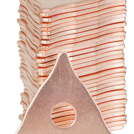 KS TOOLS Dreispitz-Lochscheiben verkupfert, 50er Pack ( 500.8594 ) - Toolbrothers