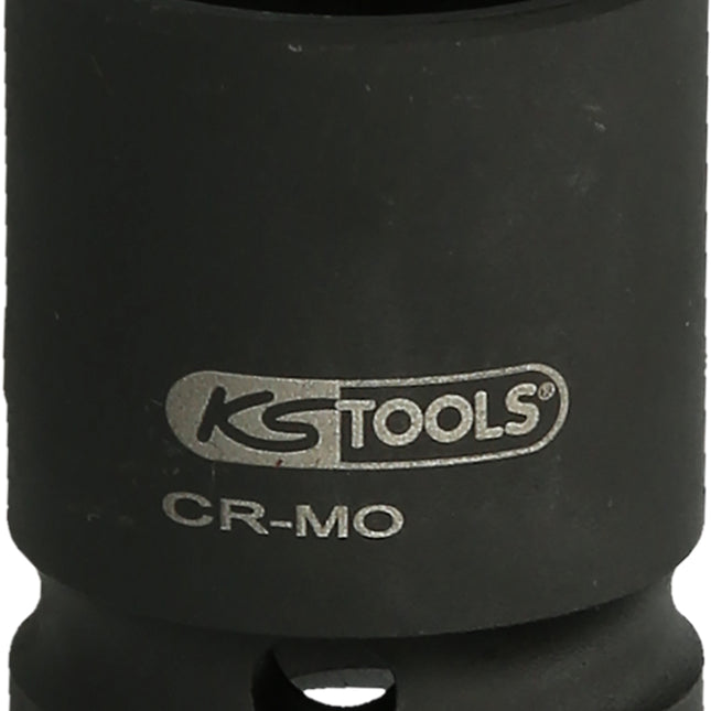 KS TOOLS Llave de vaso de impacto hexagonal de 1.1/2', 61 mm, corta ( 515.2246 )