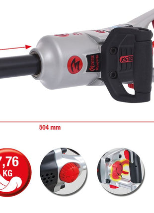 KS TOOLS 3/4" superMONSTER Hochleistungs-Druckluft-Schlagschrauber, 3405Nm, 504 mm ( 515.3260 ) - Toolbrothers