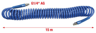 KS TOOLS PU-Druckluft-Spiralschlauch, Ø 8mm ( 515.3335 ) - Toolbrothers