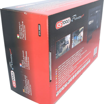 KS TOOLS Jeu burin pneumatique Vibro-Impact, 6 pcs ( 515.3880 )