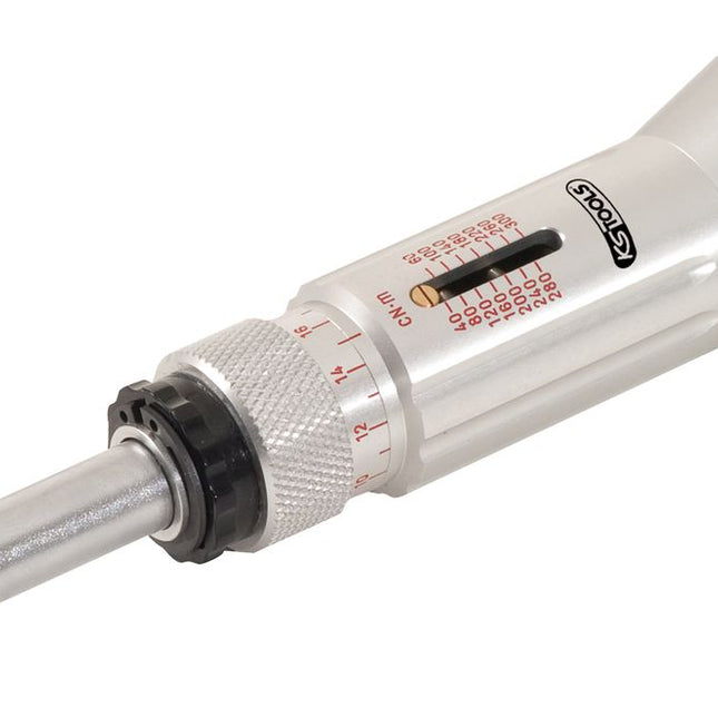 KS TOOLS 1/4" ESD Drehmomentschraubendreher Mikrometerskala, 100-500cNm ( 516.3240 ) - Toolbrothers