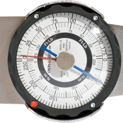 KS TOOLS 1/2' Comprobador de par con reloj comparador y función de valor máximo, 50-250Nm ( 516.3635 )