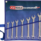 KS TOOLS CHROMEplus Ringmaulschlüssel-Satz, abgewinkelt, 7-tlg Zoll ( 518.3020 ) - Toolbrothers
