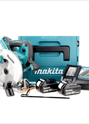 Makita DHS 710 RMJ Akku Handkreissäge 36V 190 mm + 2x Akku 4,0Ah + Schnellladegerät + Makpac - Toolbrothers