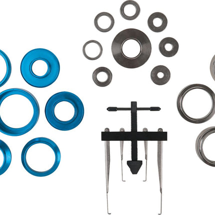 KS TOOLS Serie di utensili universali per montaggio paraolio e anelli di tenuta, 24 pz ( 700.1280 )