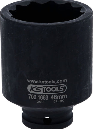 KS TOOLS Traggelenk-Stecknuss für Renault Master und Opel Movano, 46 mm ( 700.1663 ) - Toolbrothers